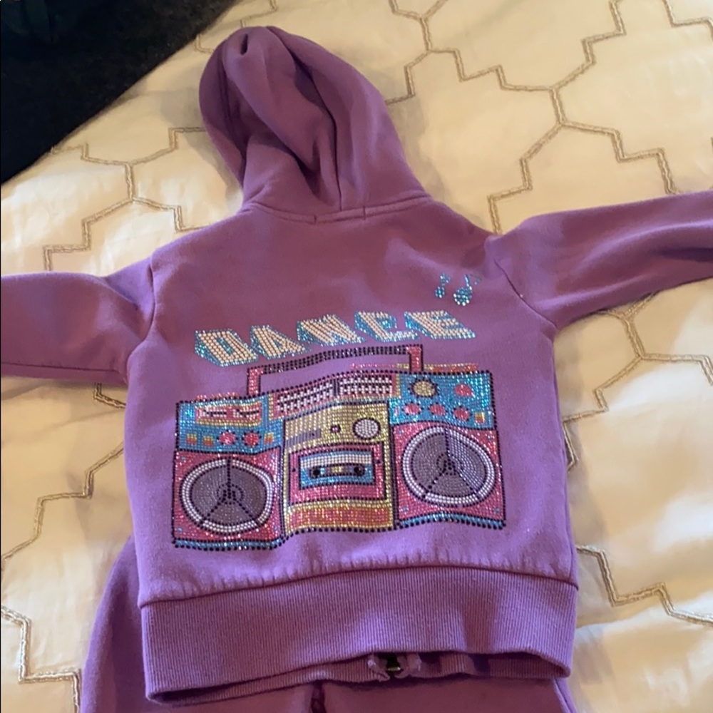 Bedazzled sweatsuit